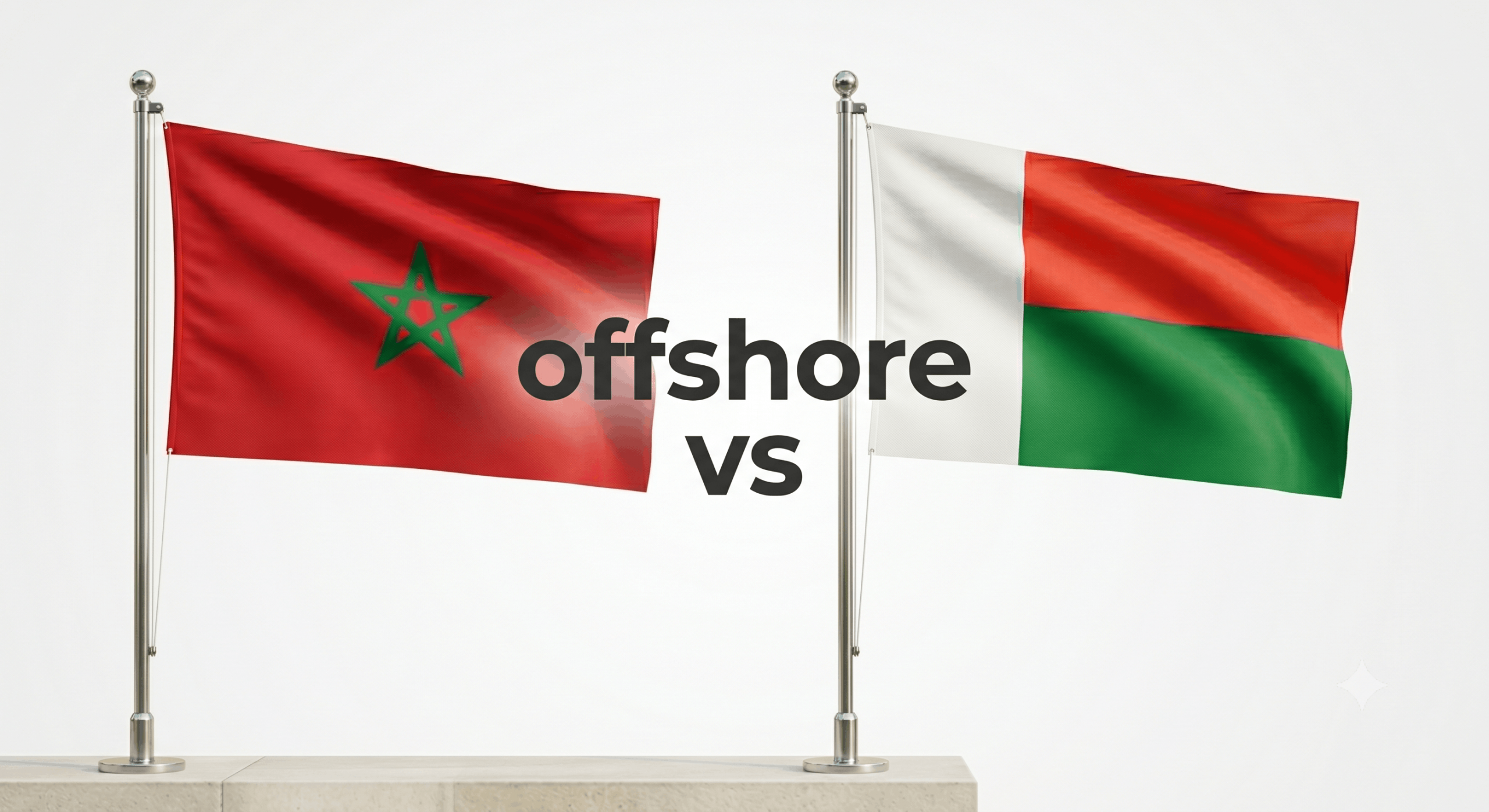 Comparatif offshore 2026 Maroc vs Madagascar